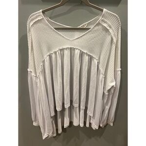 POL Boho High Low Hippie Peasant Oversize Women's Size: L